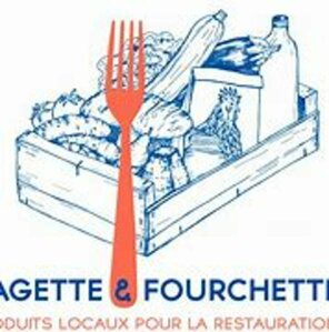 Cagette et fourchette