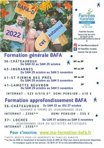 Formation BAFA Familles Rurales